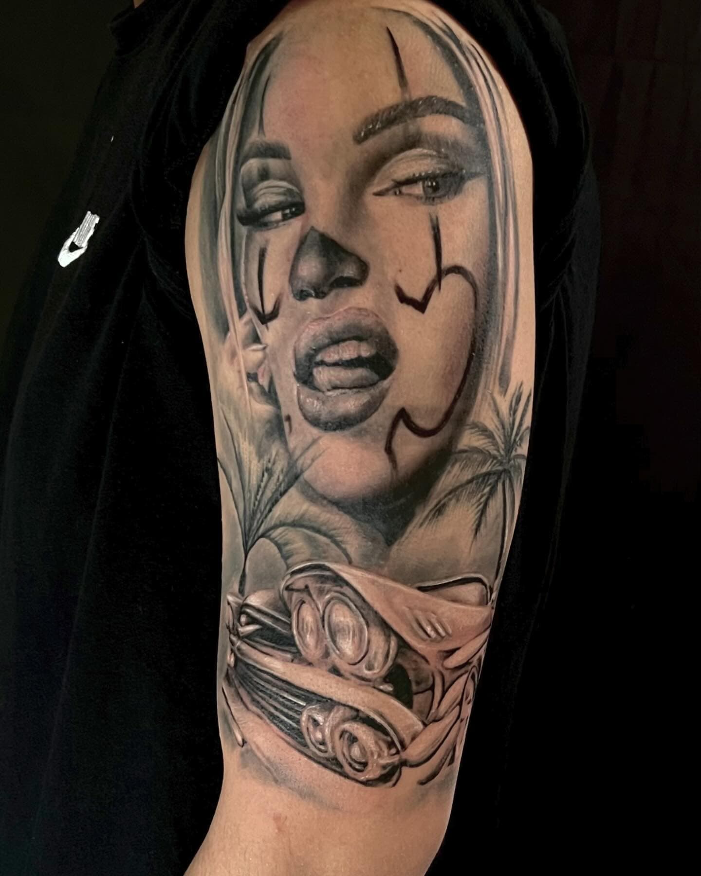 Tattoo work by Diego Fontana