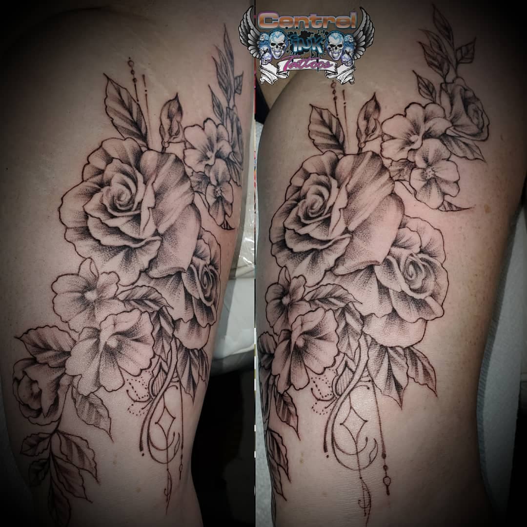 Tattoo work by Raymond George