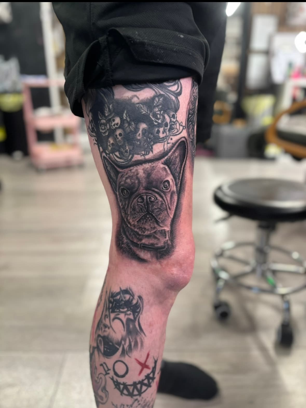 Tattoo work by