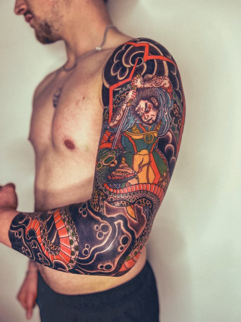 Tattoo work by Jorge Arttattoo