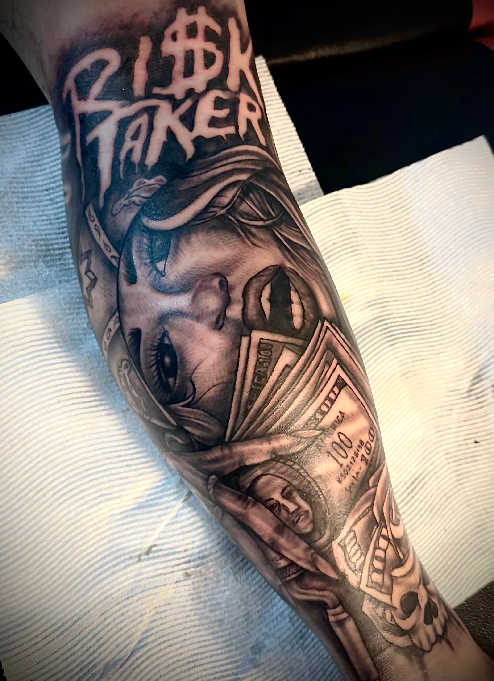 Tattoo work by Darian Vongsyya