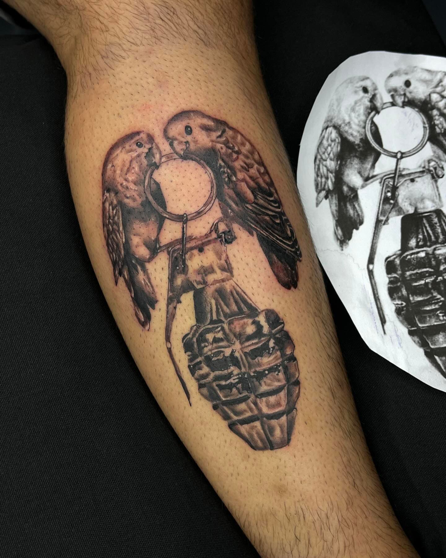 Tattoo work by Dimitris Kiriklidis