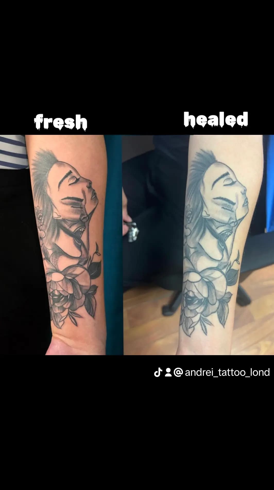 Tattoo work by