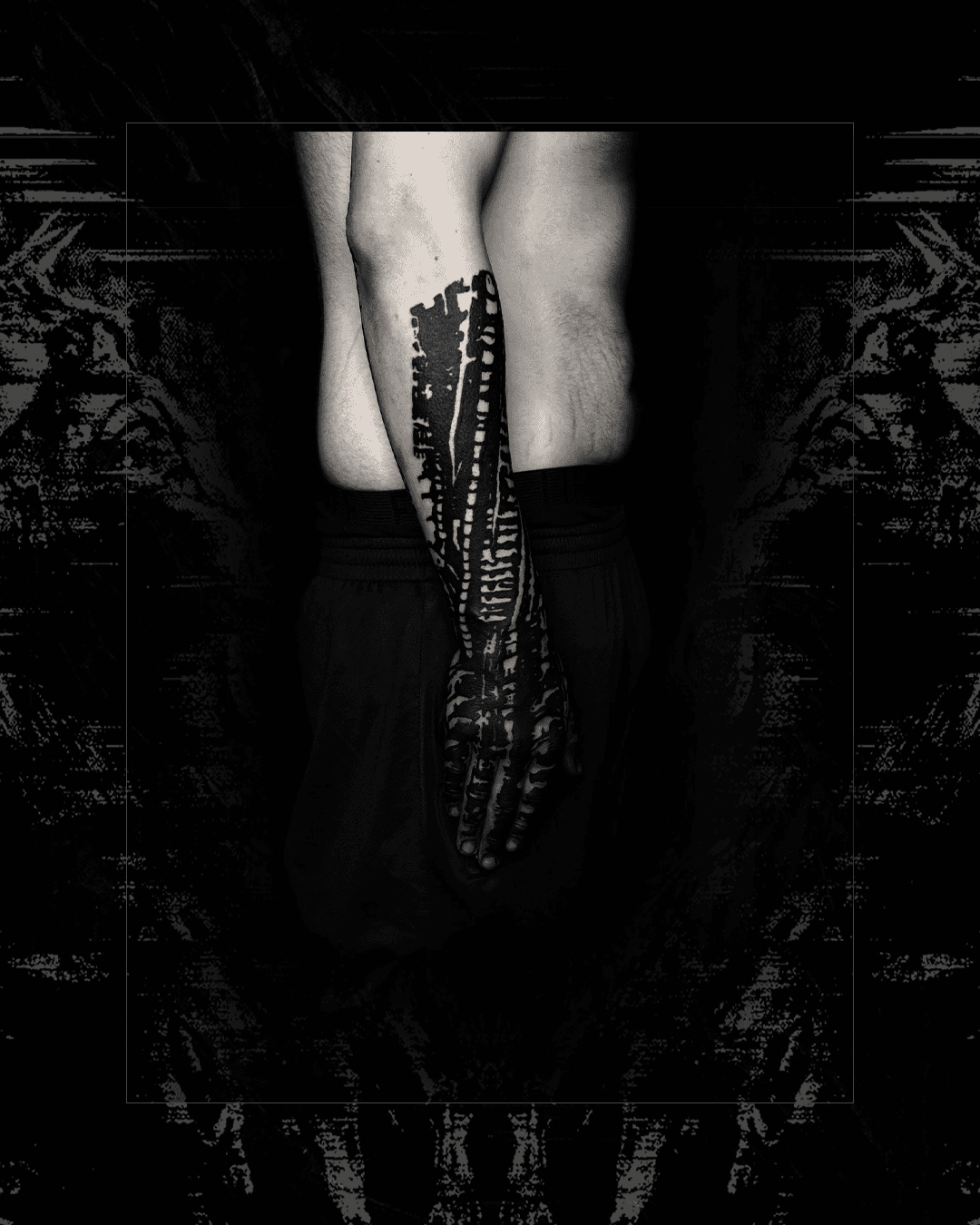 Tattoo work by Giorgi Gegelashvili