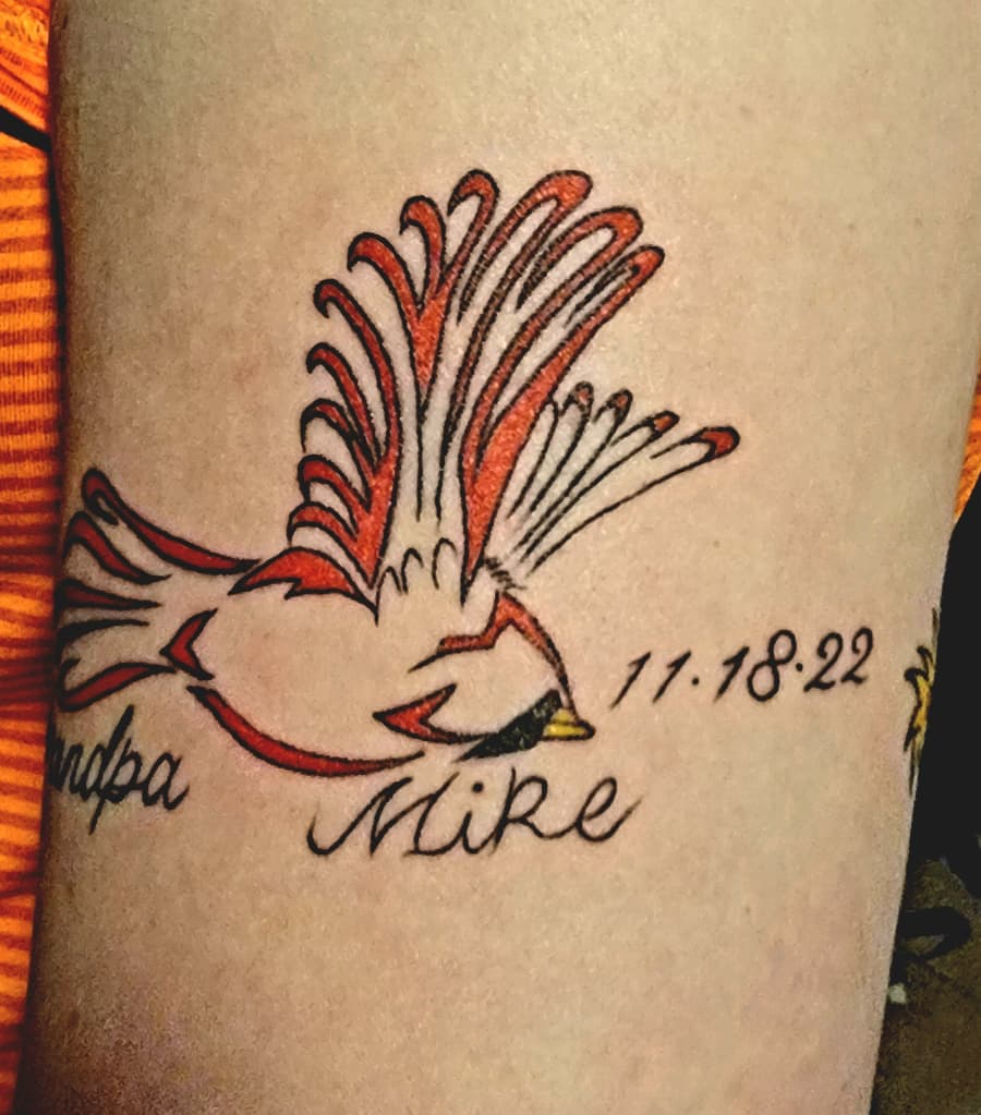 Tattoo work by Casey Johnson