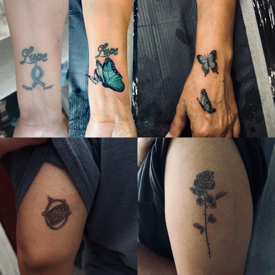 Tattoo work by Oscar M
