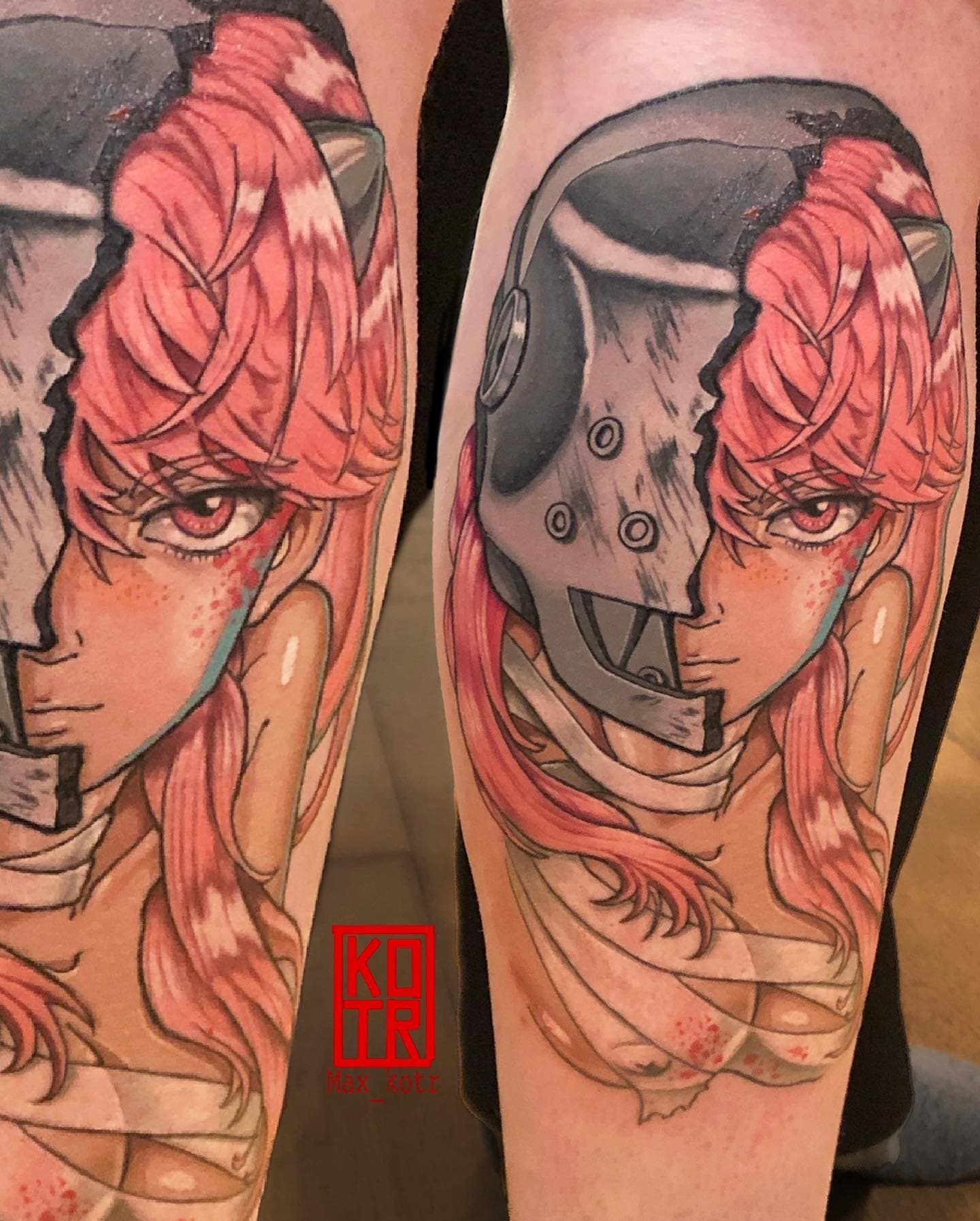 Tattoo work by Maxim Cotoros