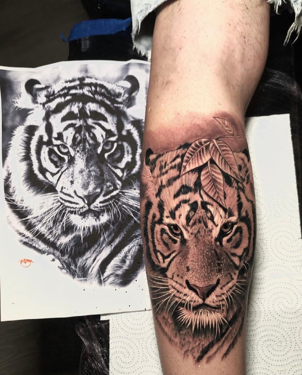 Tattoo work by Ervin jose Martinez briceño