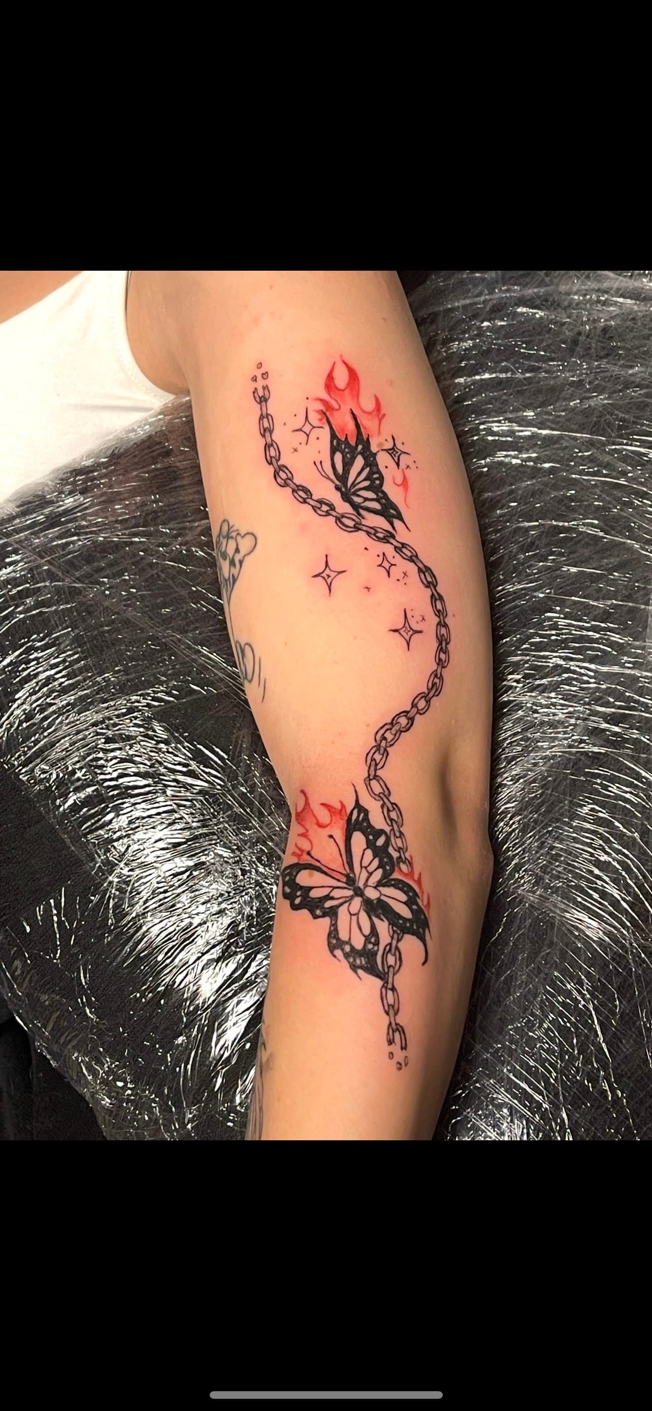 Tattoo work by Saga Forsström