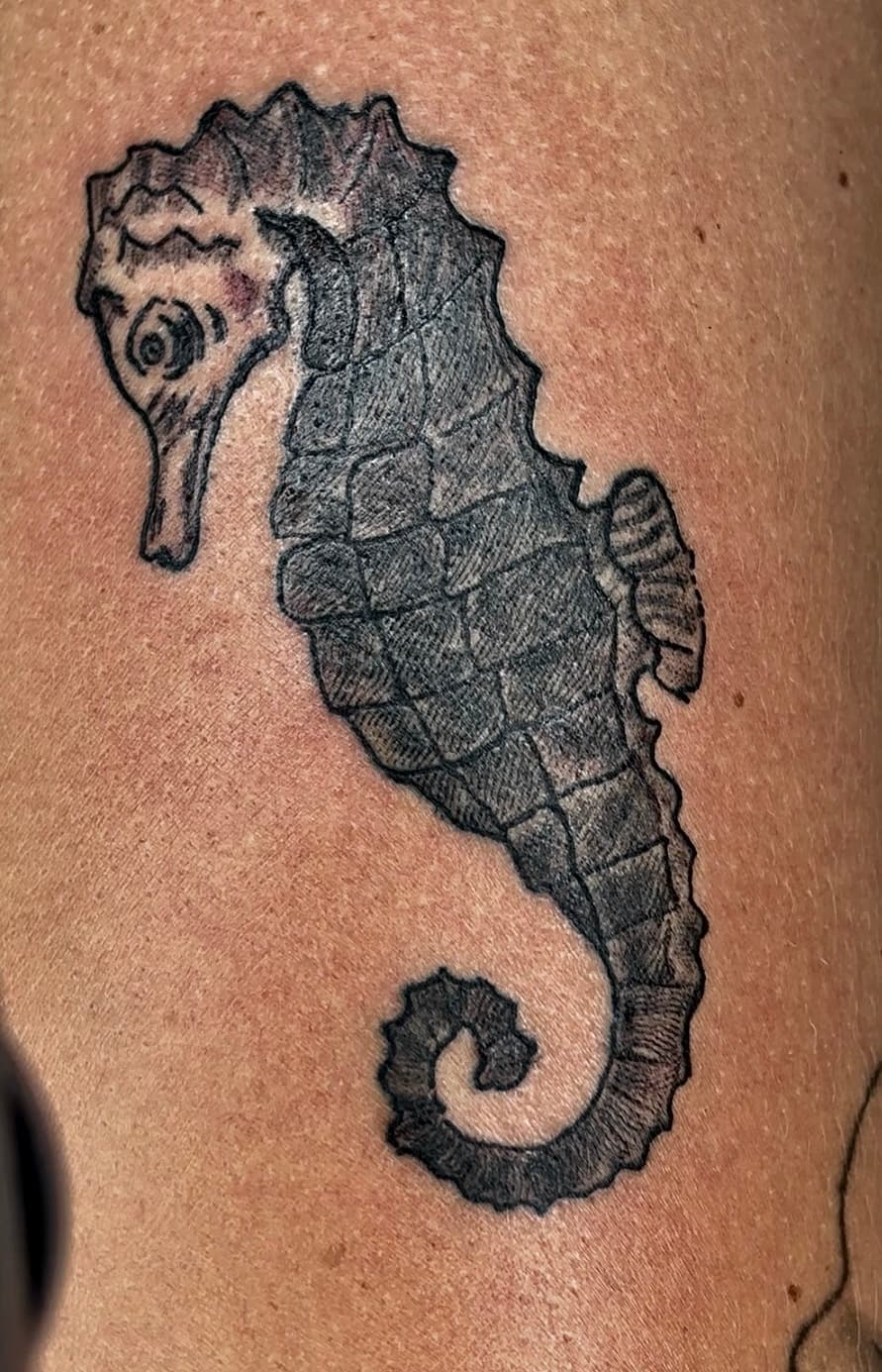 Tattoo work by Lucas Larrazabal