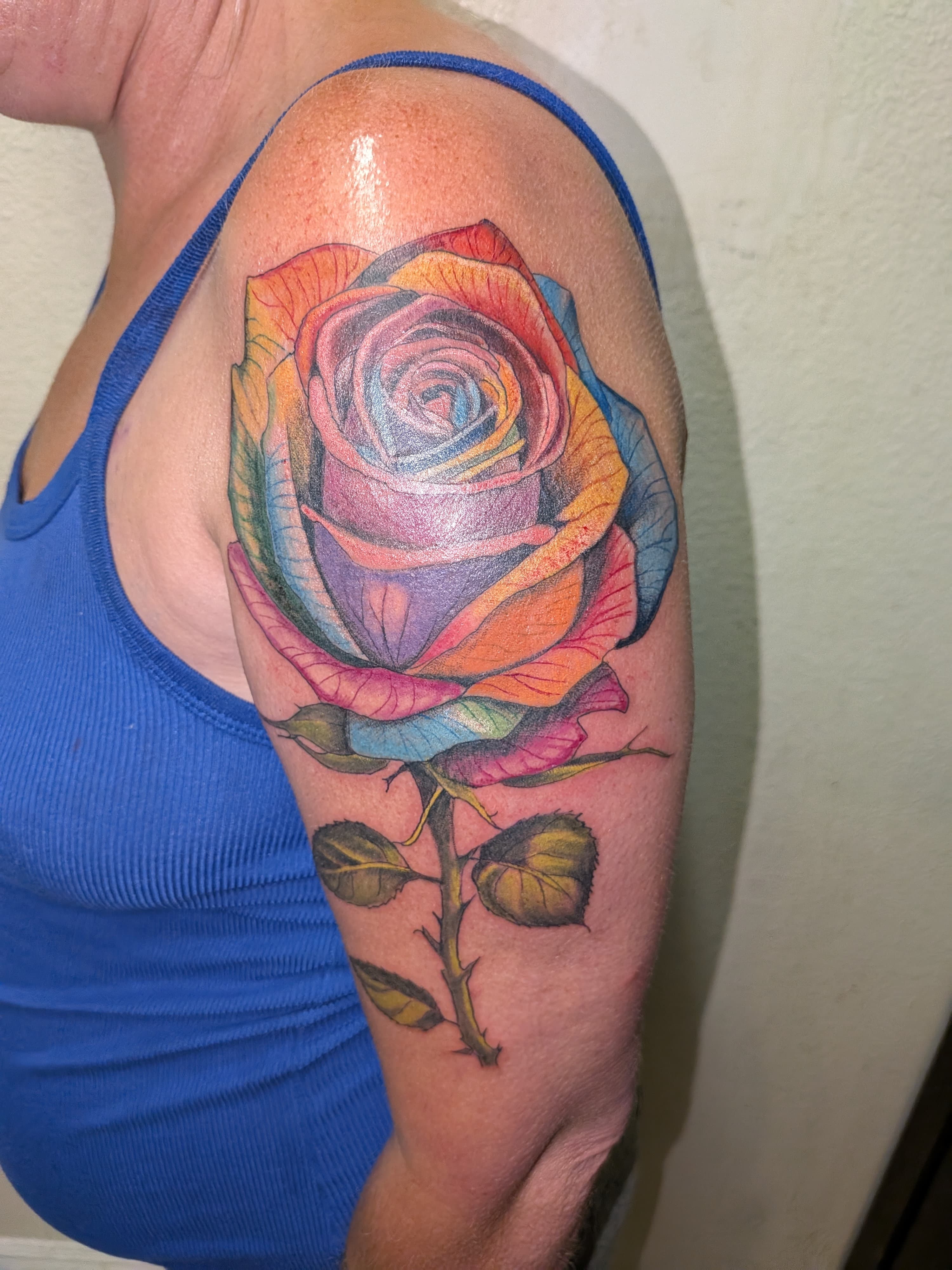 Tattoo work by Saul Ramirez