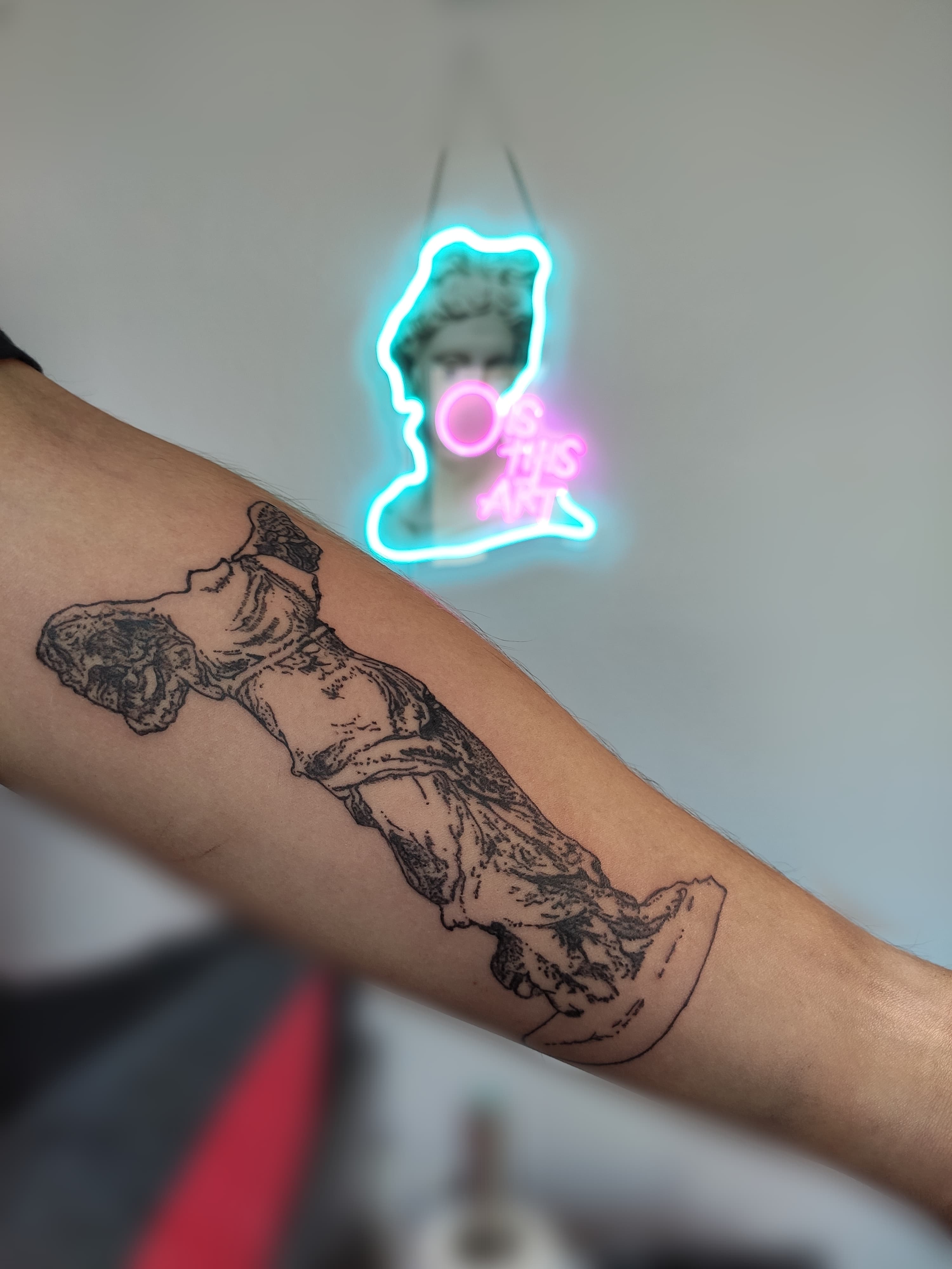 Tattoo work by