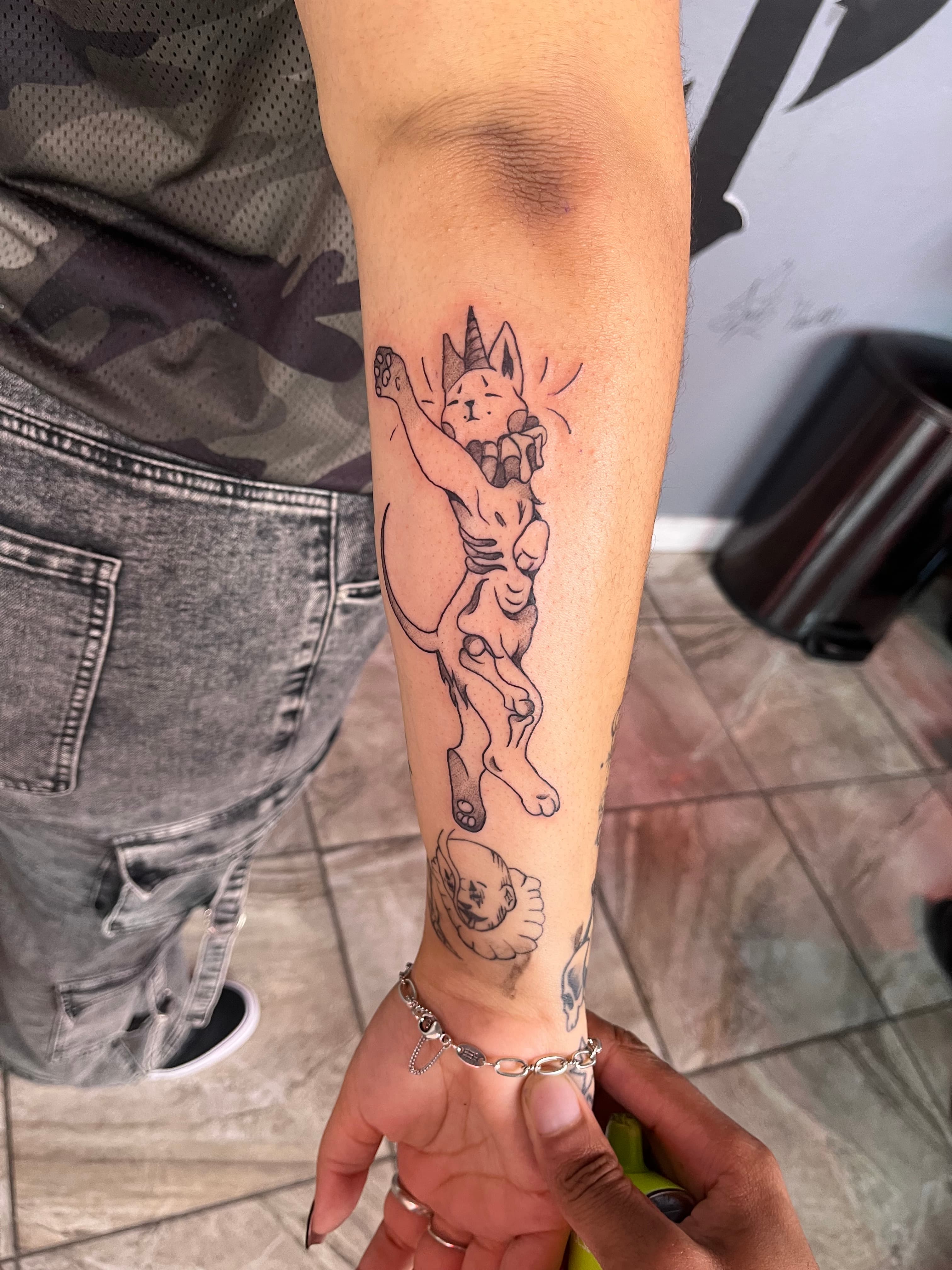 Tattoo work by Kamari Durham
