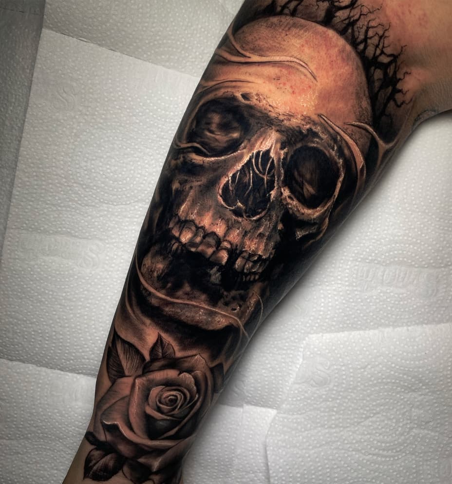 Tattoo work by Bruno Vasconcelos