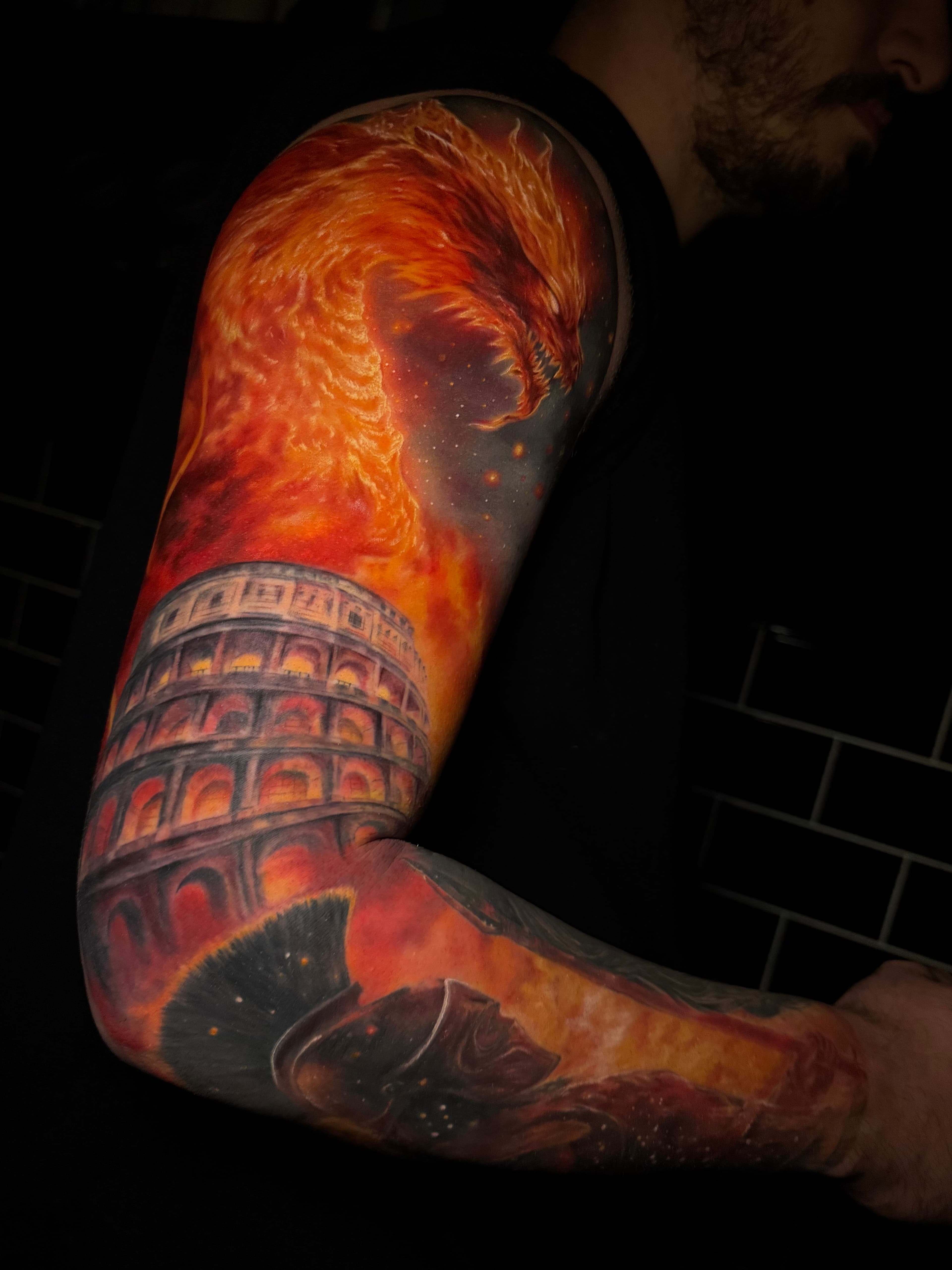 Tattoo work by Andres Hernandez