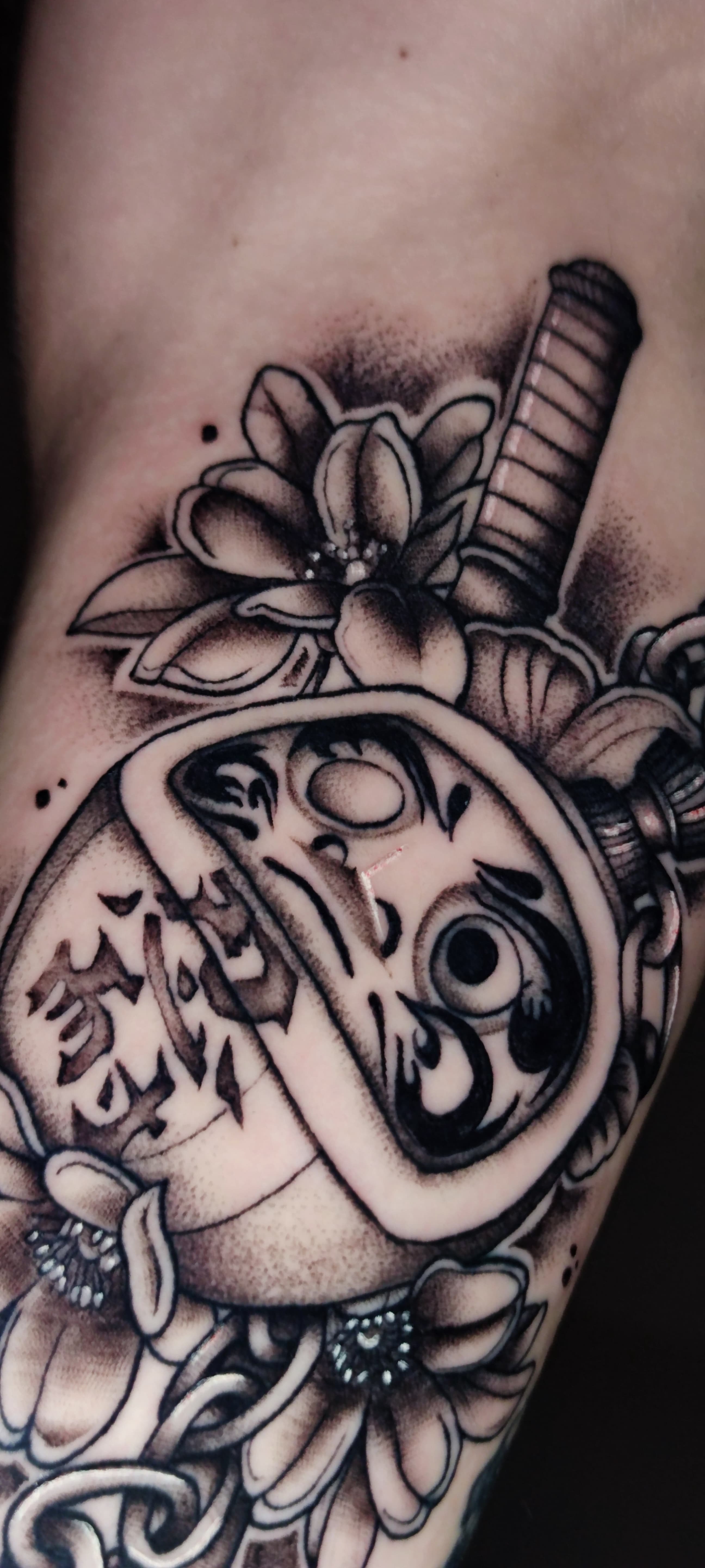 Tattoo work by Giulia Orlando